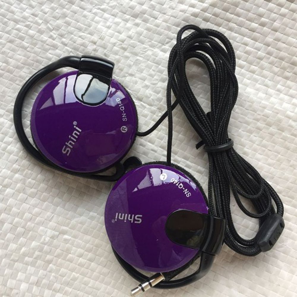 Earphone Sport Hook - Многоцветные спортивные стереонаушники 3,5 мм с