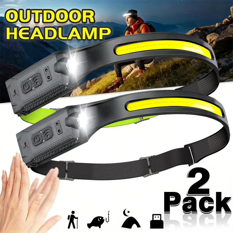 Running Headlamp Led - Светодиодный налобный фонарь, перезаряжаемый, 3 режима
