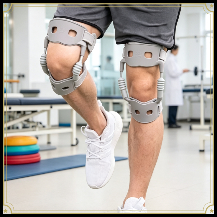 Knee Support Brace - Экзоскелет для поддержки колена при ходьбе,