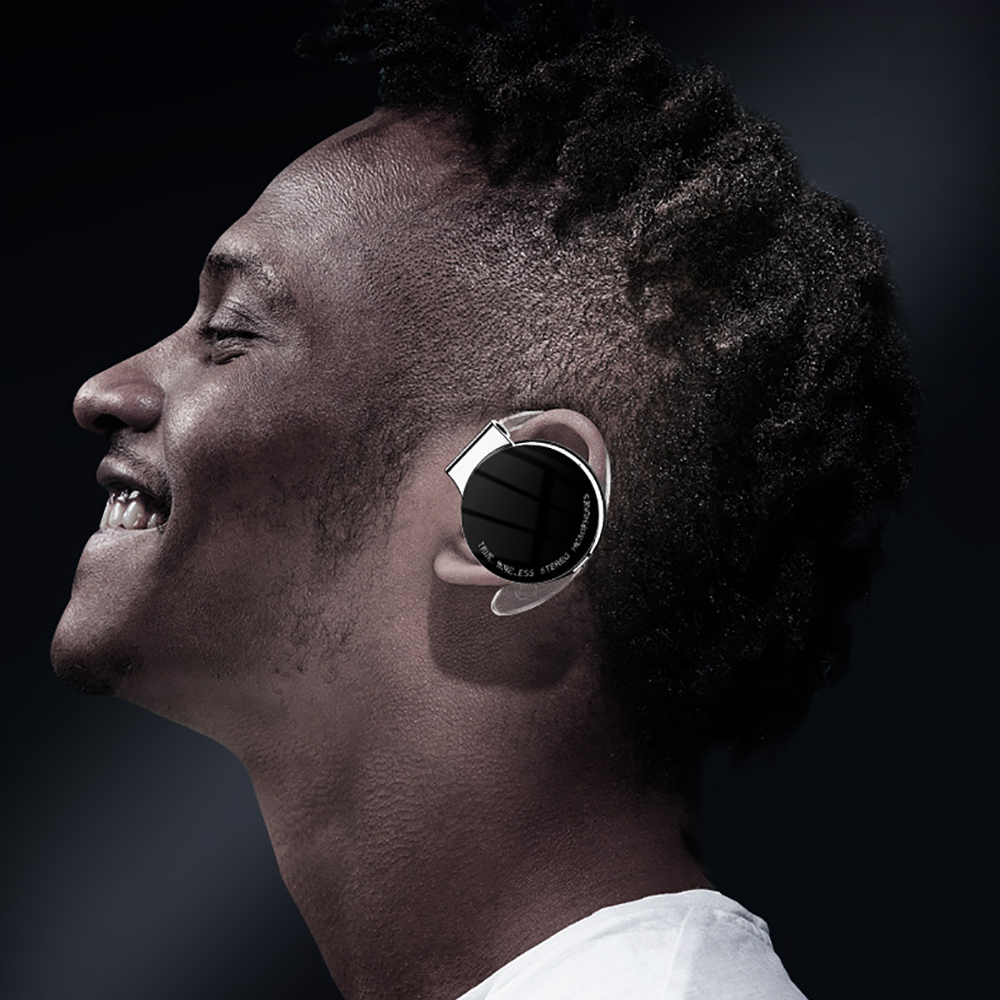 F2 TWS Наушники с микрофонами  – обзор и цена Earphone Sport Hook