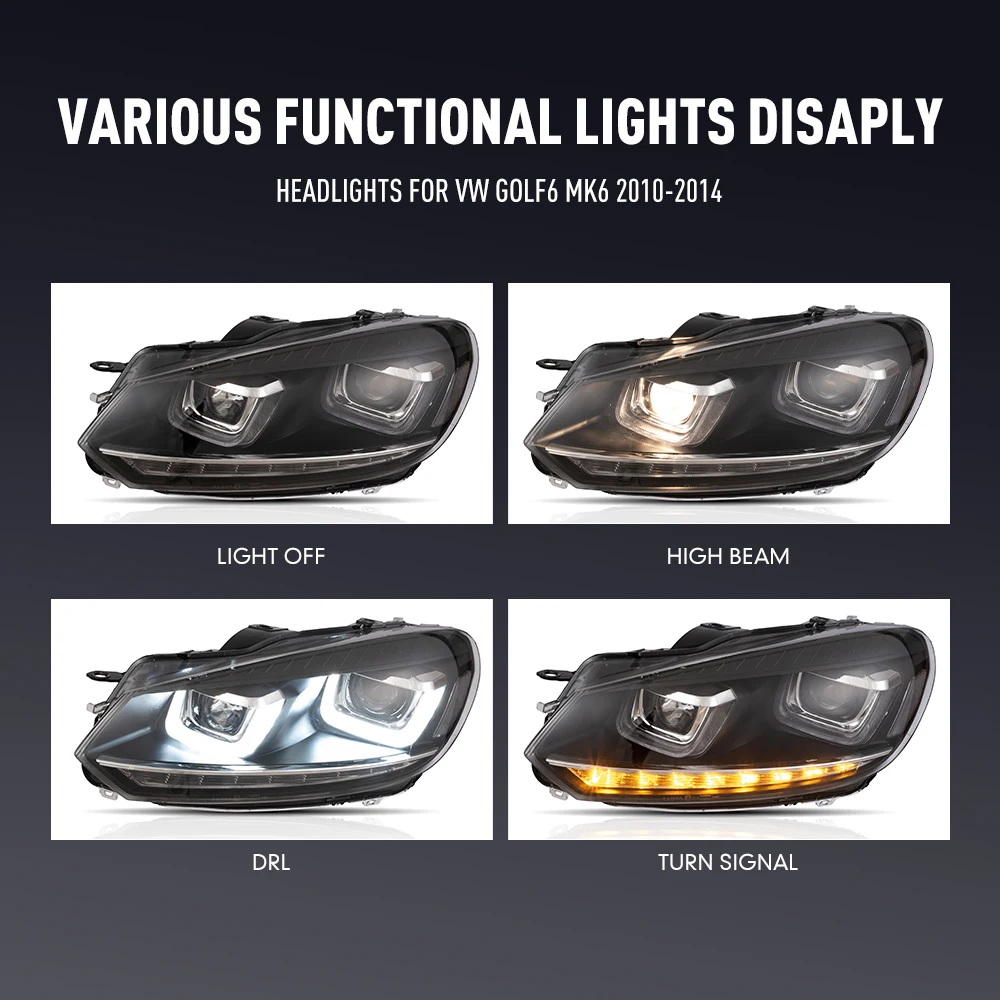 2 шт. автомобильные фары для V – обзор и цена Running Headlamp Led