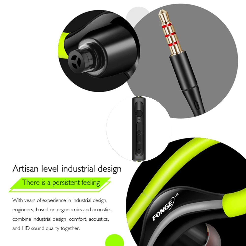 S760 Проводные водонепроницаем – обзор и цена Earphone Sport Hook