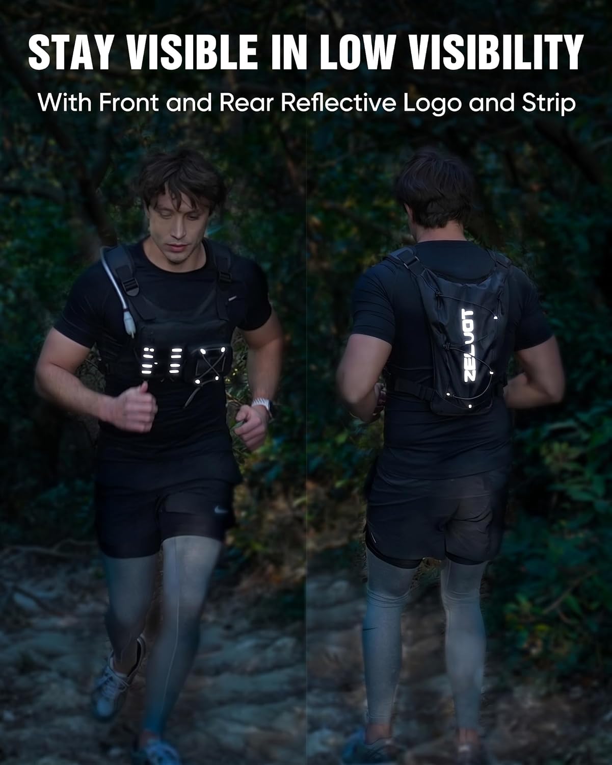 Жилет для бега Zelvot с резерв – обзор и цена Running Gear Design