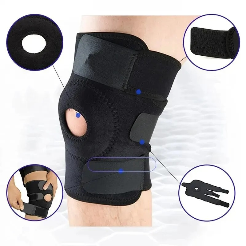 1 шт. дышащий регулируемый нак – обзор и цена Knee Support Brace