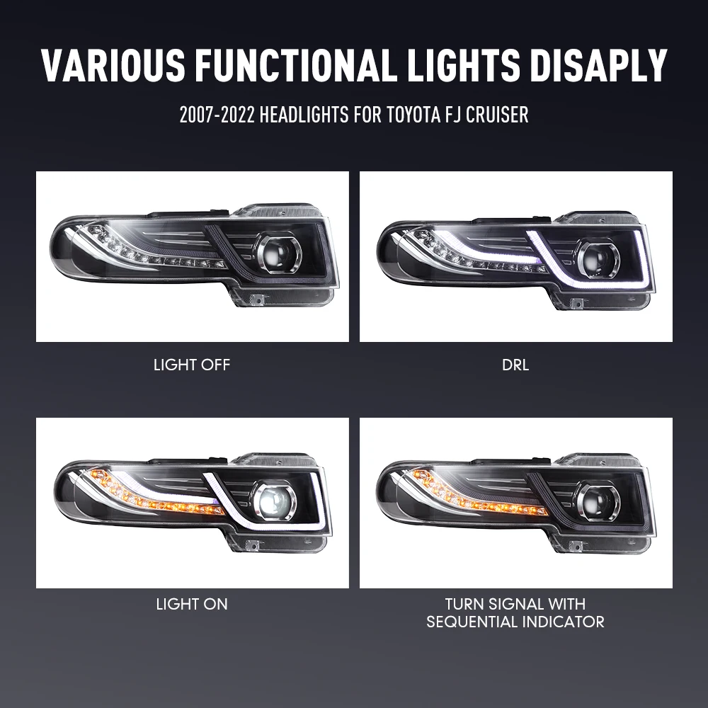 2 шт. автомобильный Стайлинг ф – обзор и цена Running Headlamp Led
