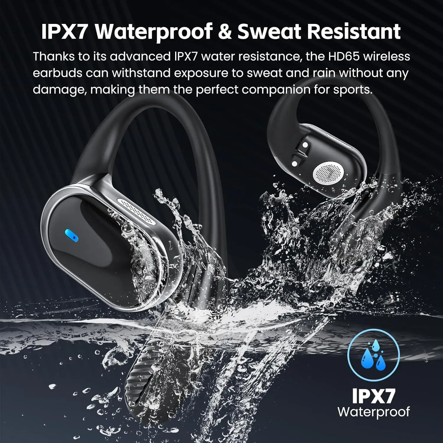 Беспроводные Bluetooth-наушник – обзор и цена Earphone Sport Hook
