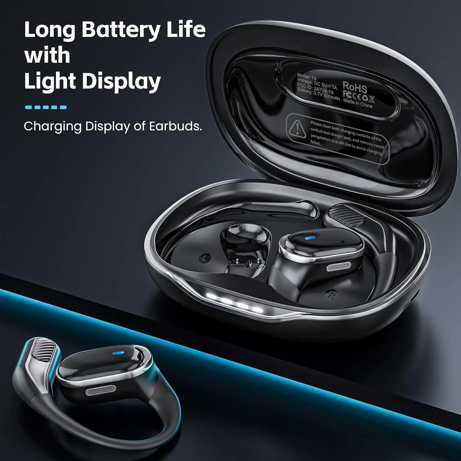 Беспроводные Bluetooth-наушник – обзор и цена Earphone Sport Hook